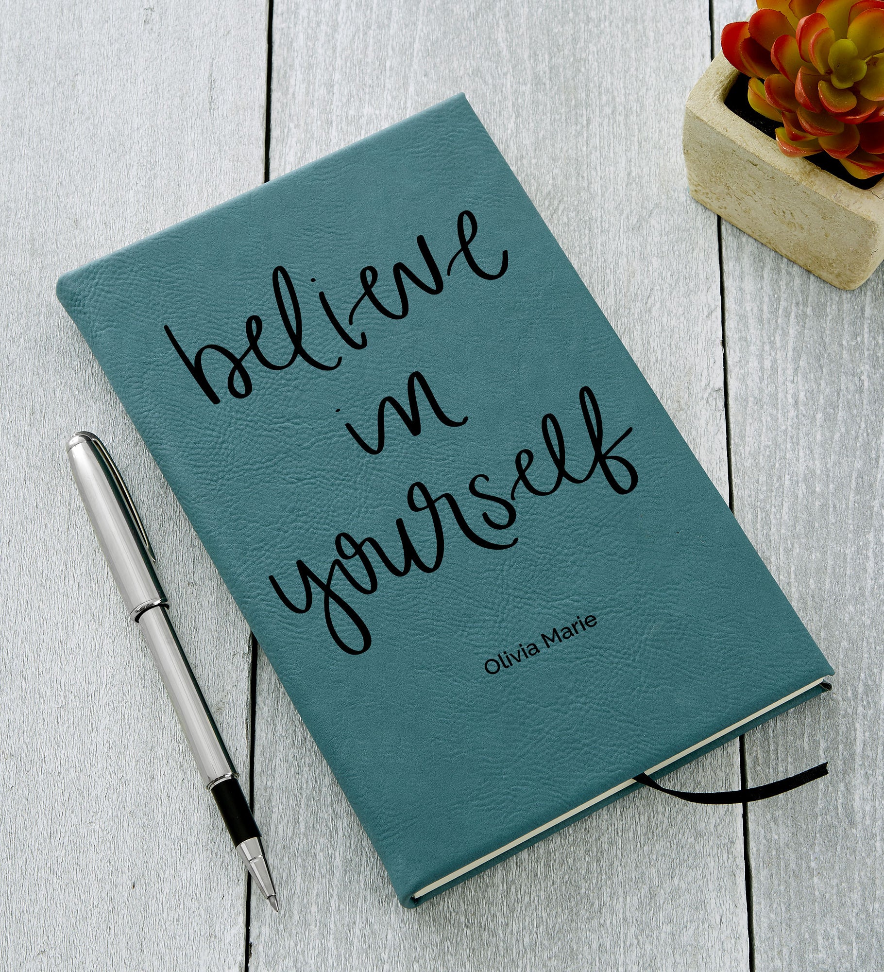 Believe in Yourself Personalized Writing Journal